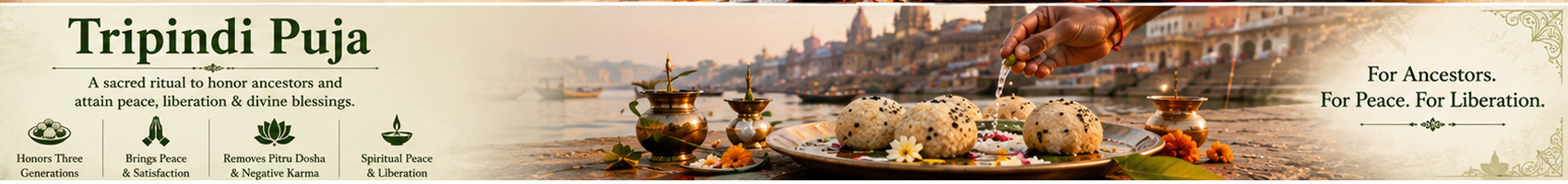 Tripindi in Varanasi